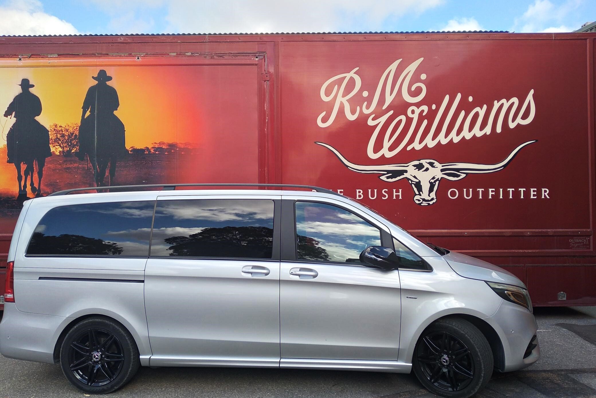 The Tailor Touring - Vehicle at R.M.Williams