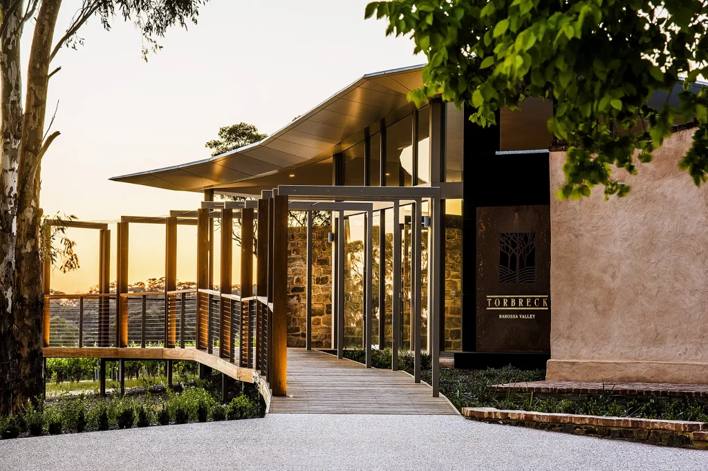 Torbreck’s wine tasting cellar door in South Australia’s Barossa Valley