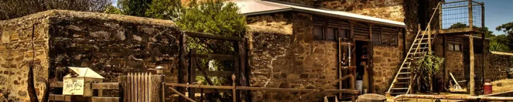 Exterior of Hutton Vale Farm’s old stone building