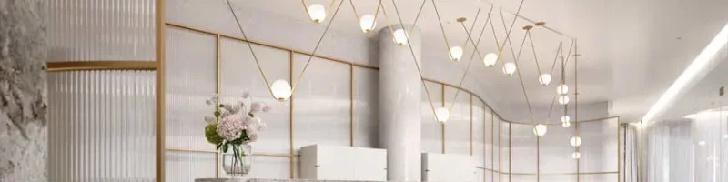 Reception lobby of Eos by SkyCity